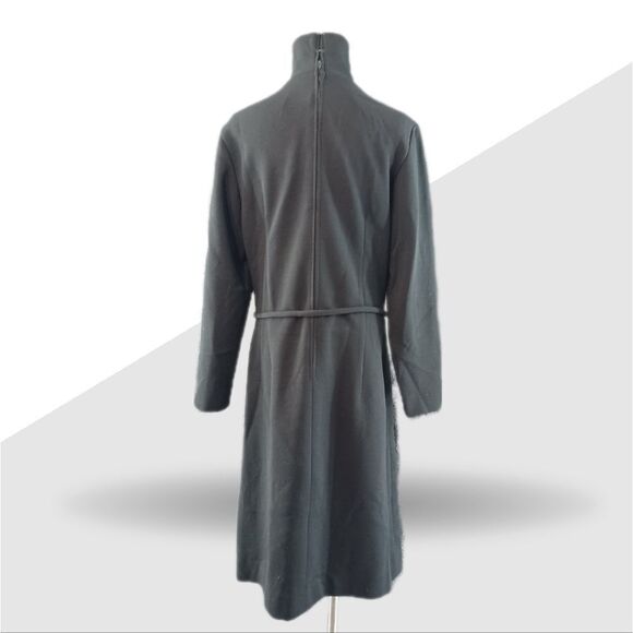 Pendleknit By Pendleton  Black Turtle Neck Dress VINTAGE - Picture 7 of 14